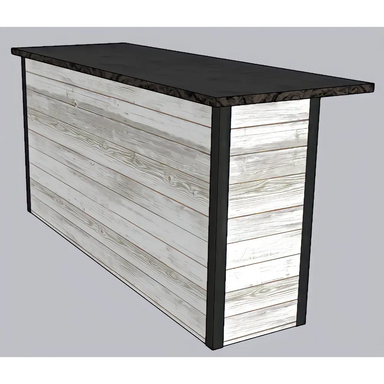 Outdoor Oasis Kitchen Kits 7ft Bar Island