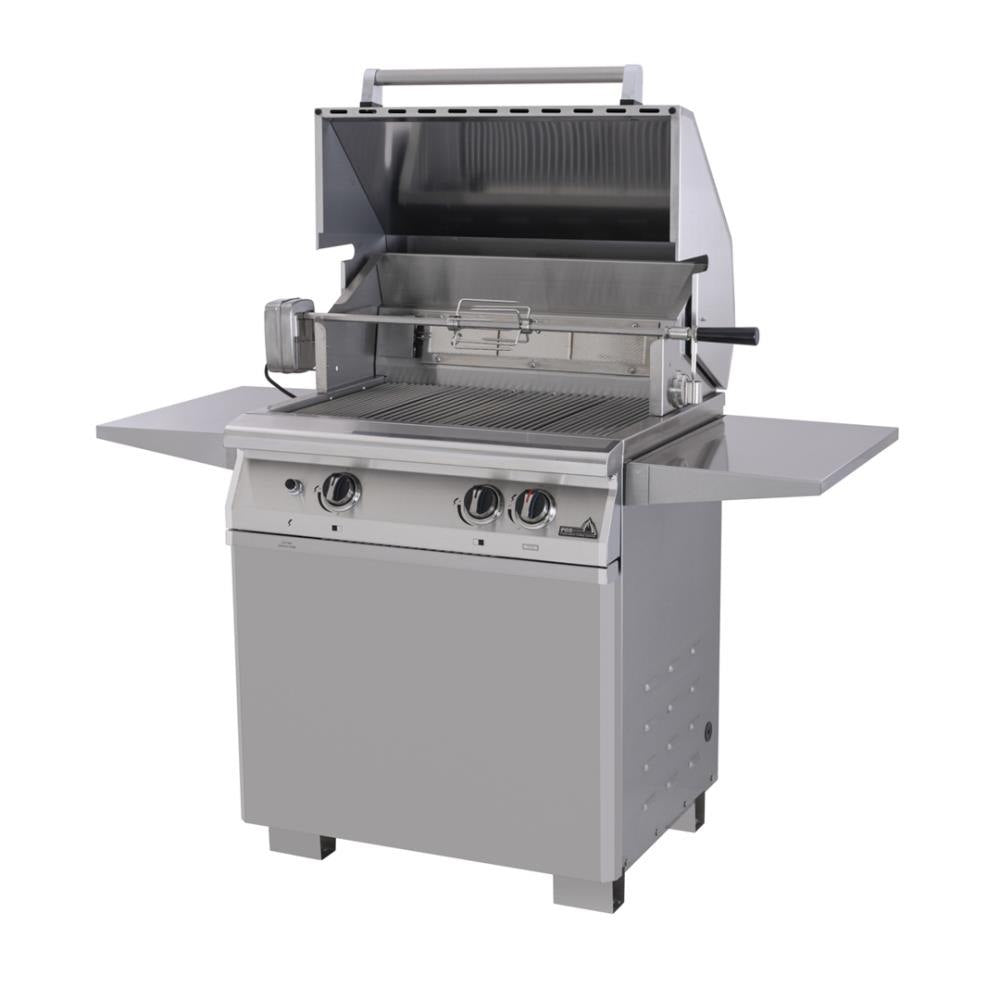PGS Grills Legacy 30" Newport Grill Head with Rotisserie Backburner Stainless Steel