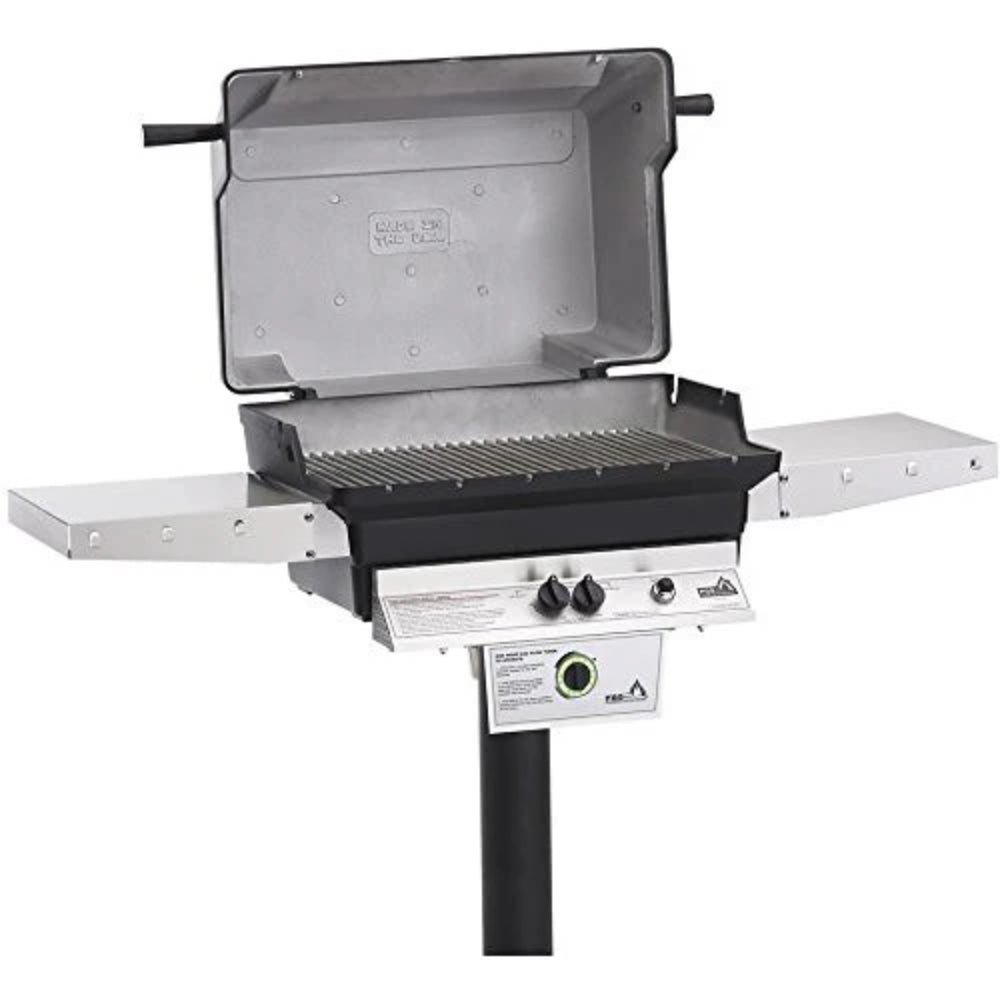 PGS Grills T40 Grill with 1-Hour Gas Timer (Commercial) - Black