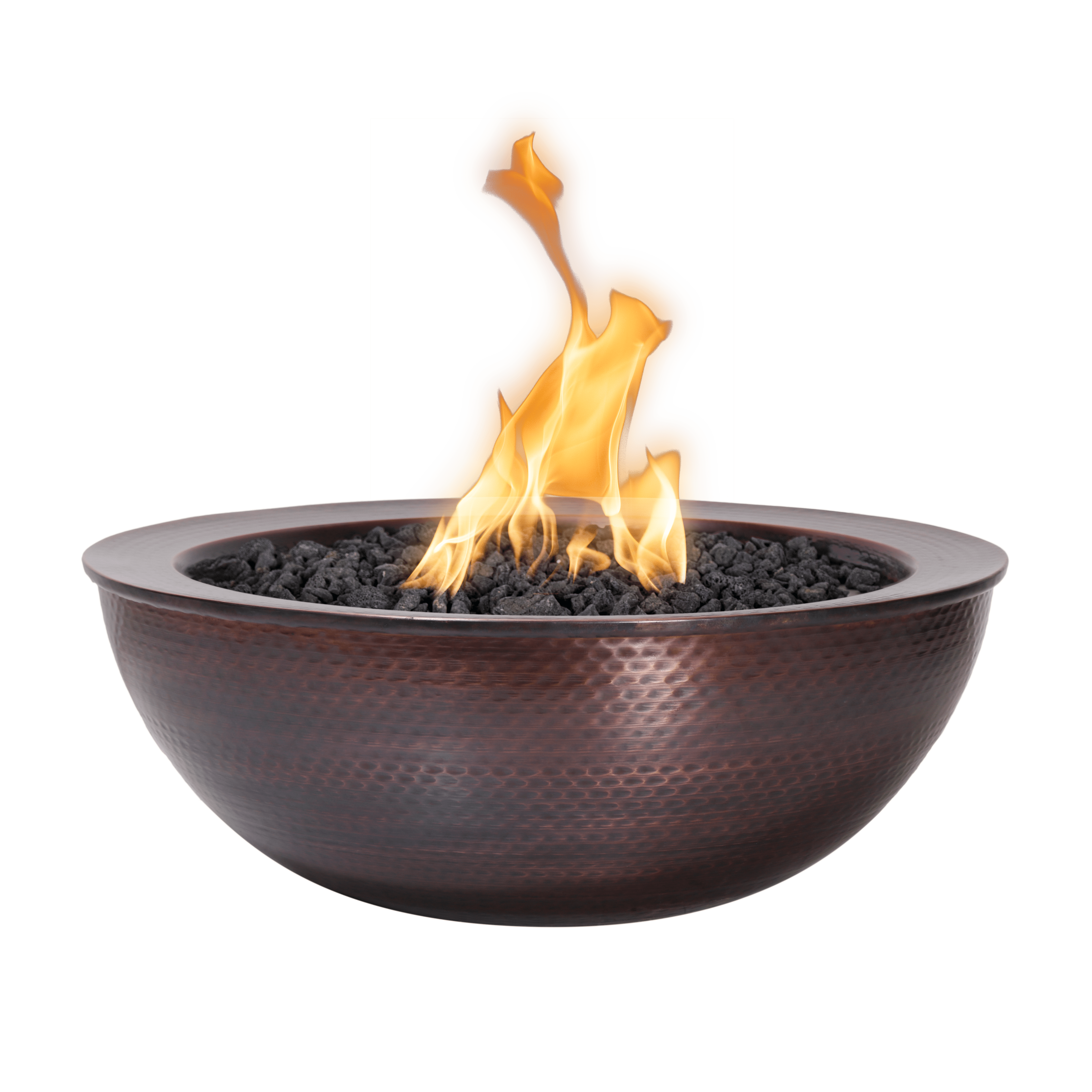 Sedona Hammered Copper Fire Bowl by The Outdoor Plus