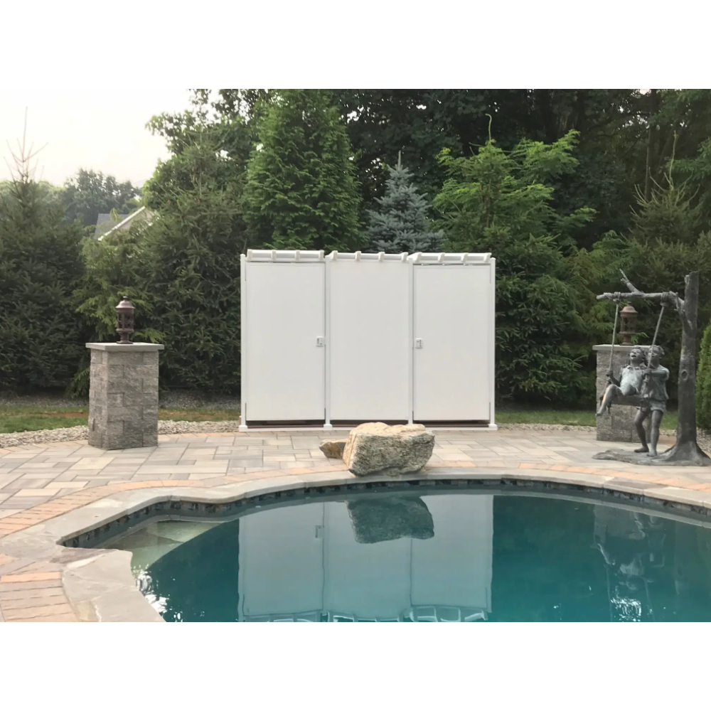 Todd Pod Cabana/Locker Outdoor Shower Kit_Closed