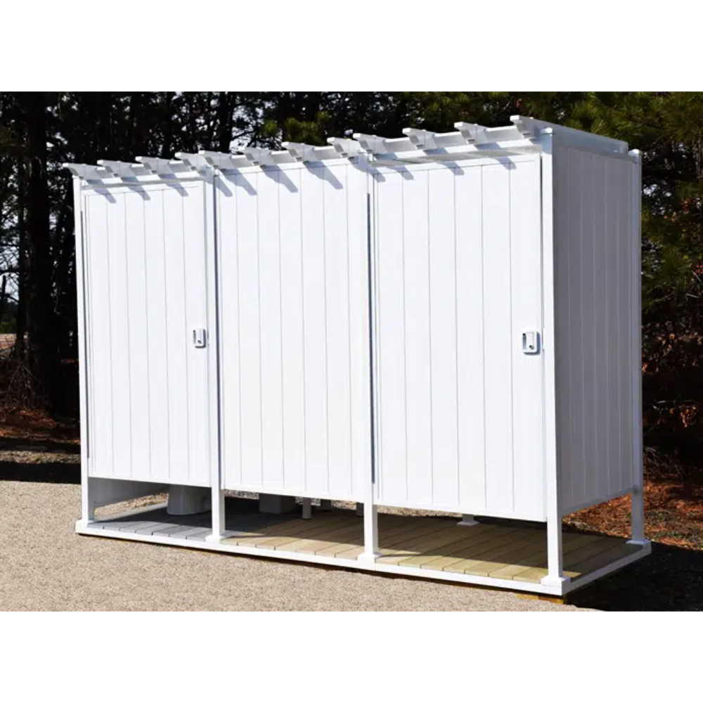 Todd Pod Cabana/Locker Outdoor Shower Kit