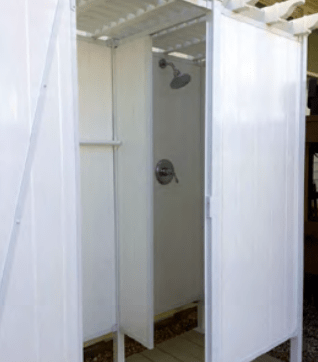 Todd Pod Double Outdoor Shower Kit – Premium Poolside Shower