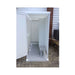 Todd_Pod_Double_outdoor_shower_kit_with_gray_flooring_bench_and_roof
