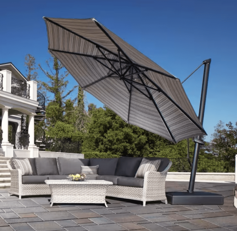 Treasure Garden AKZ Plus 13 ft. Octagonal Cantilever Umbrella