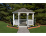 Yard Craft 12' Vinyl Octagon Gazebo Kit for Stylish Outdoor