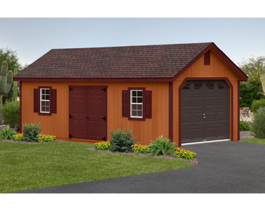 Yard Craft 12x26 Fairmont Garage Kit Orange
