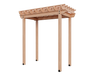 Yard Craft 6x10 Solace Cedar Pergola Kit - Beauty in Every Detail