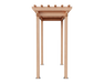 Yard Craft 6x10 Solace Cedar Pergola Kit - Beauty in Every Detail