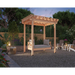 Yard Craft 8 x 10 Cedar Pergola Kit - Beauty in Every Detail