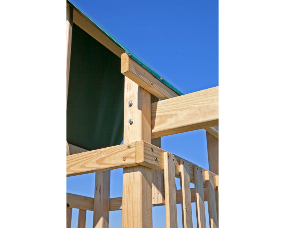 Yard Craft Backyard Hideout Wood Playset For Kids