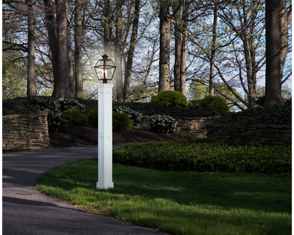 Yard Craft Concord Lantern Post Classic Design Outdoor Lighting