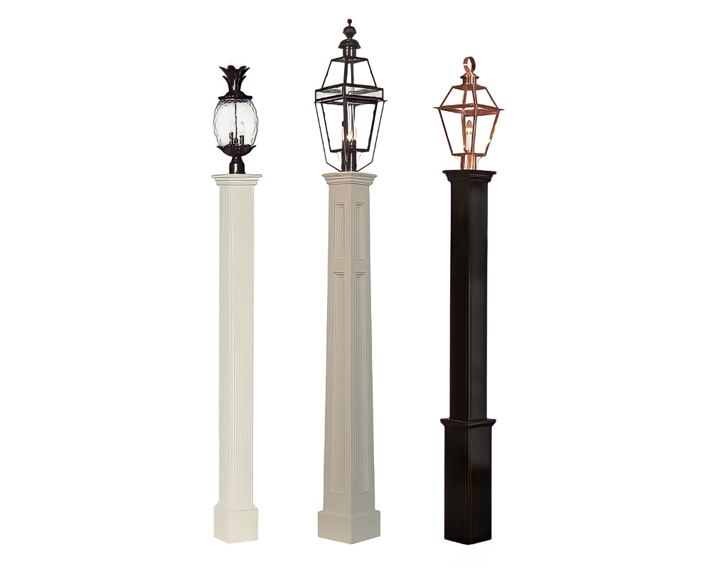 Yard Craft Concord Lantern Post Classic Design Outdoor Lighting