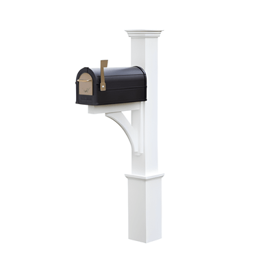 Yard Craft Dover Mailbox Post Decoration Outdoor
