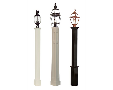 Yard Craft Crafted Elegance Lincoln Lantern Post Outdoor Brilliance