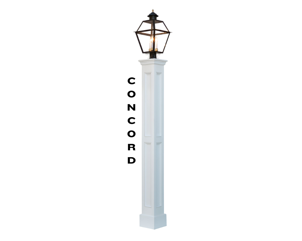 Yard Craft Lexington Candle Lantern Romantic & Vintage Inspired Design Concord