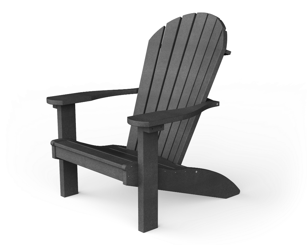 Yard Craft Poly Adirondack Chair Classic Style For Your Patio