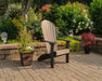Yard Craft Poly Adirondack Chair Classic Style For Your Patio