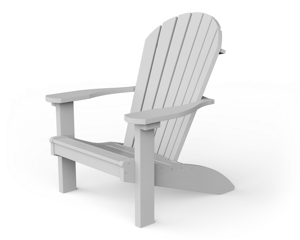 Yard Craft Poly Adirondack Chair Classic Style For Your Patio