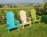Yard Craft Poly Adirondack Chair Classic Style For Your Patio