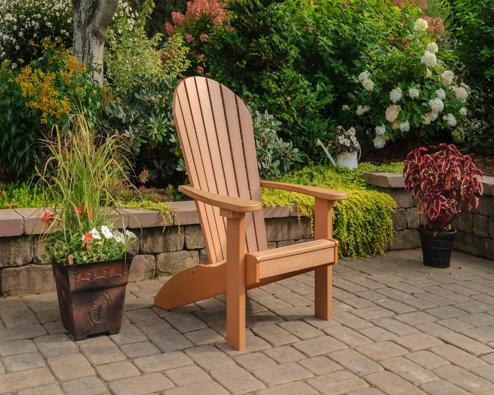 Yard Craft Poly Adirondack Chair Classic Style For Your Patio