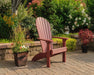 Yard Craft Poly Adirondack Chair Classic Style For Your Patio