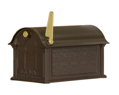 Yard Craft Balmoral Aluminum Mailbox Bronze Outdoor Decoration 