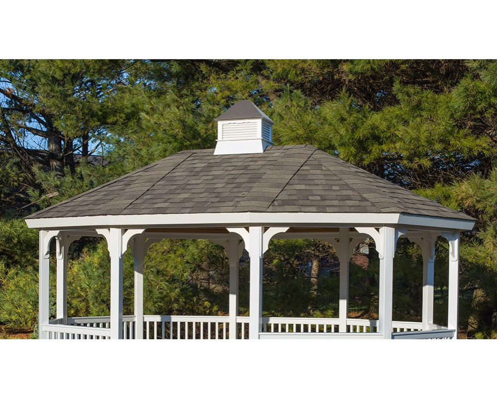 Yard Craft Premium Quality 12x18 Vinyl Oval Gazebo Kit