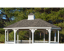Yard Craft Premium Quality 12x18 Vinyl Oval Gazebo Kit