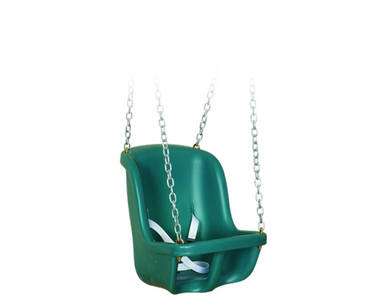 Yard Craft Secure Soothing Baby Swing Safe Haven for Relaxation Play Green
