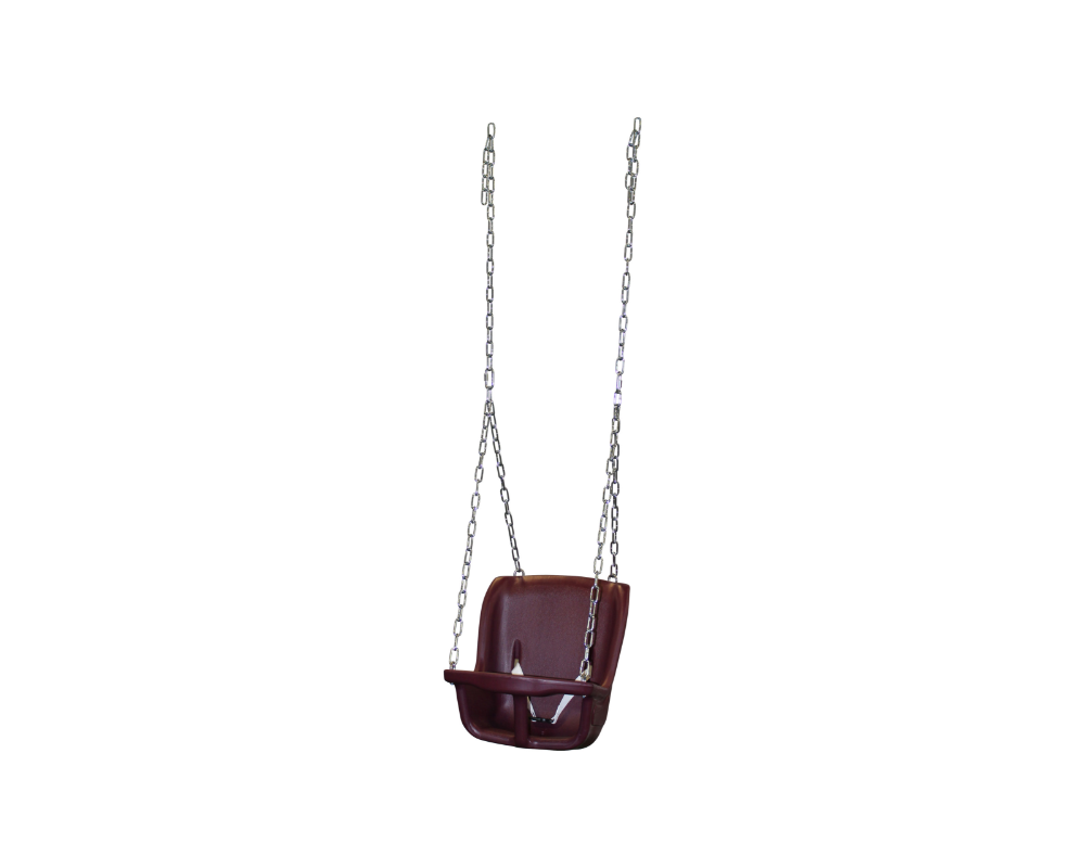 Yard Craft Secure Soothing Baby Swing Safe Haven for Relaxation Play Burgundy