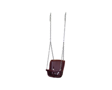 Yard Craft Secure Soothing Baby Swing Safe Haven for Relaxation Play Burgundy