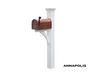 Yard Craft Stylish Bronze Whitehall Aluminum Mailbox Annapolis
