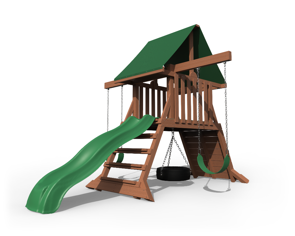 Yard Craft Summit Seeker Backyard Cliff Climb Wood Playset For Kids