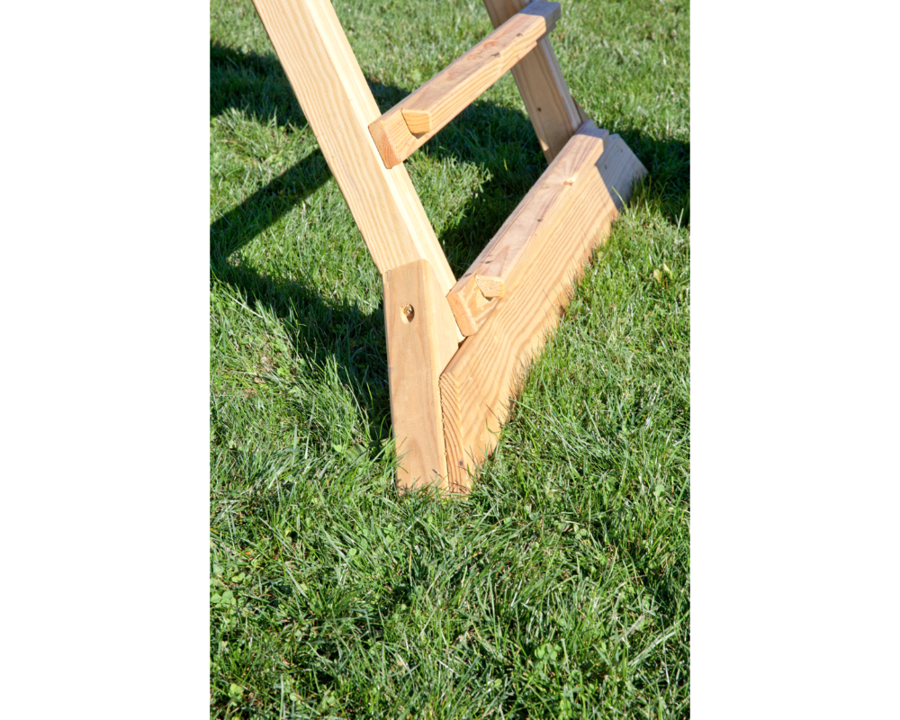 Yard Craft Summit Seeker Backyard Cliff Climb Wood Playset For Kids