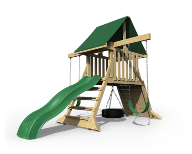 Yard Craft Summit Seeker Backyard Cliff Climb Wood Playset For Kids