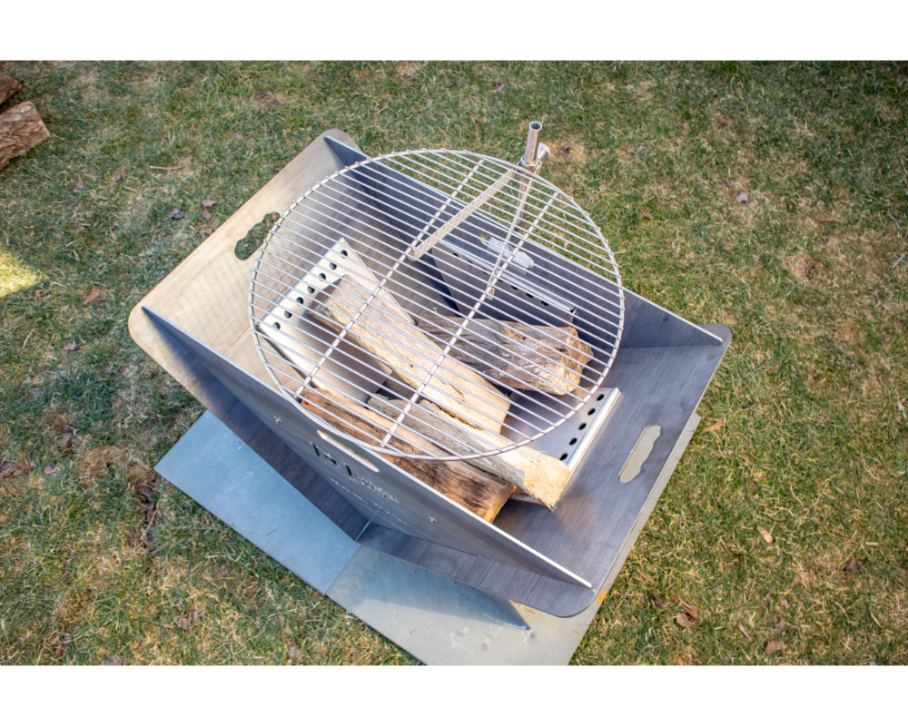Yard Craft "The Anvil®" Collapsible Fire Pit - Carbon Finish