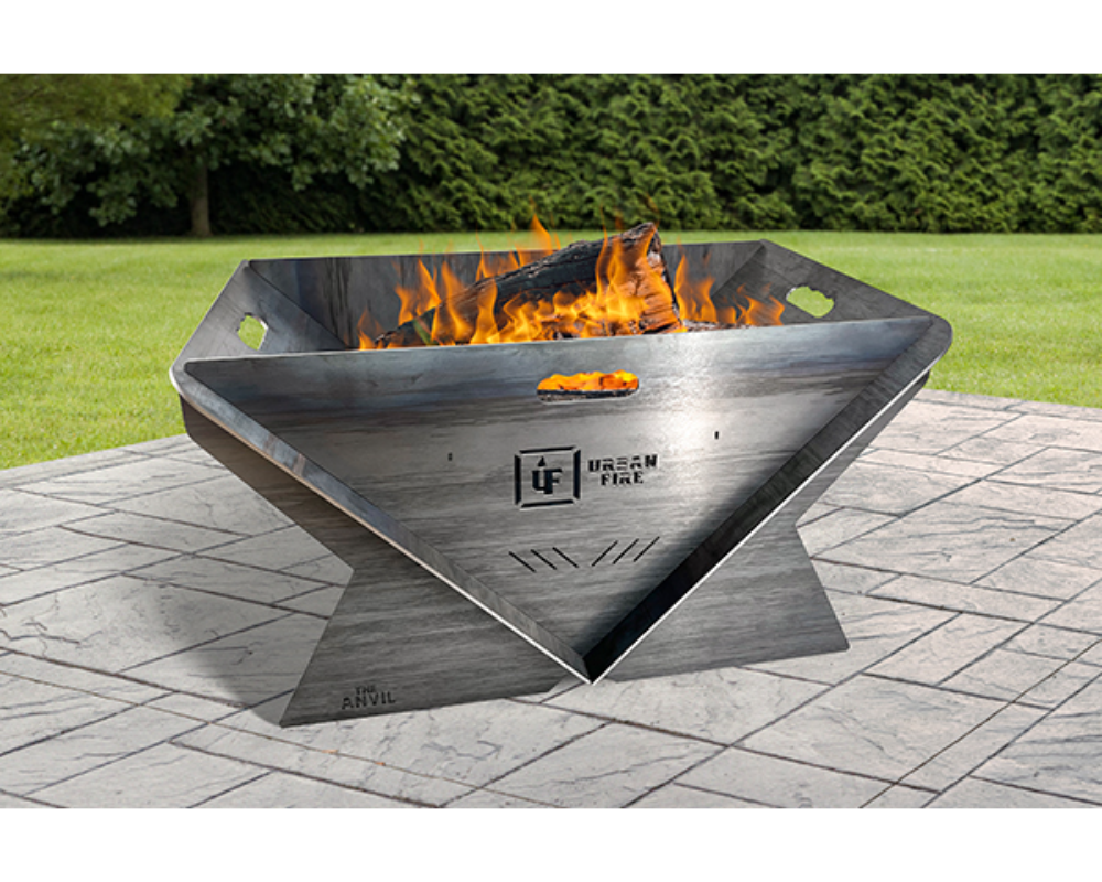 Yard Craft "The Anvil®" Collapsible Fire Pit - Carbon Finish