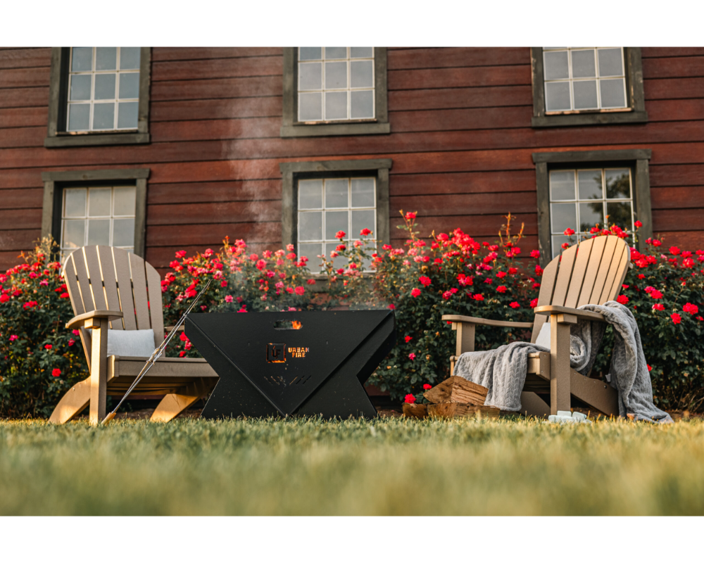 Yard Craft "The Anvil®" Collapsible Fire Pit - Carbon Finish