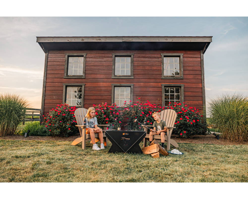 Yard Craft "The Anvil®" Collapsible Fire Pit - Carbon Finish