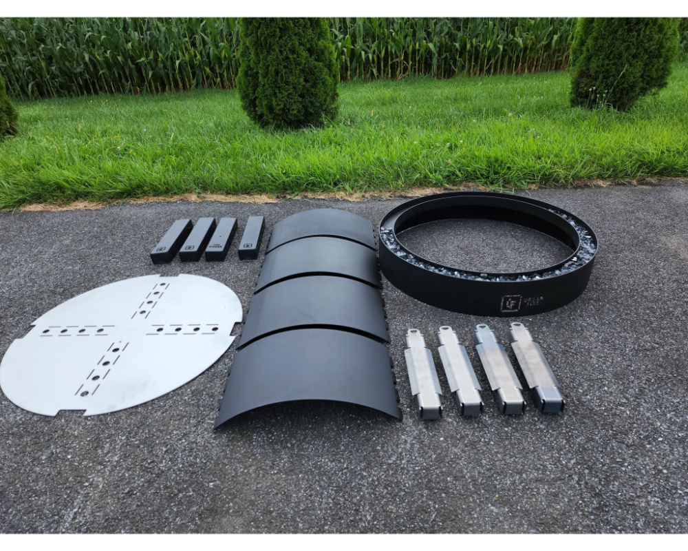 Yard Craft "The Forge" Smokeless Fire Pit Portable Elegance