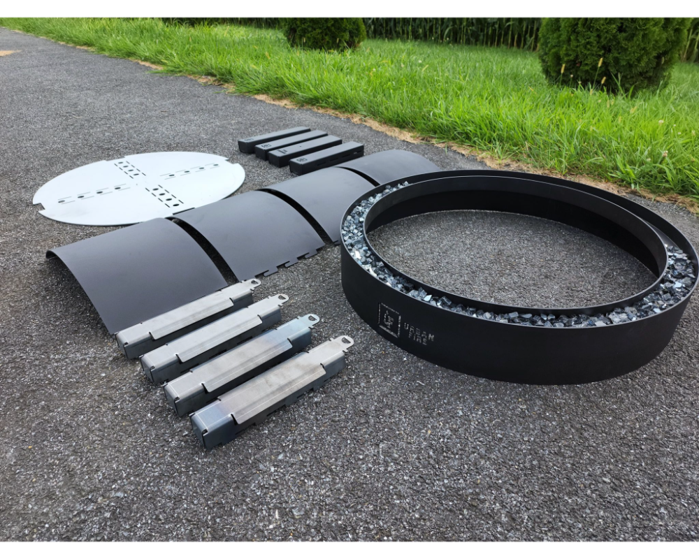 Yard Craft "The Forge" Smokeless Fire Pit Portable Elegance