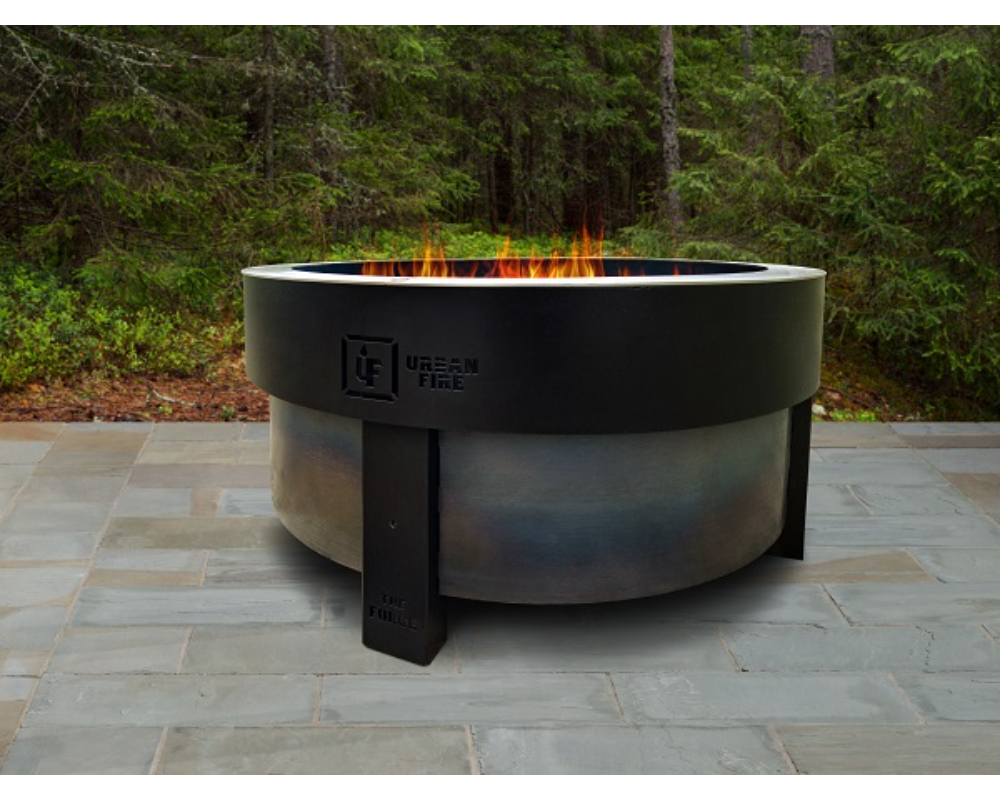 Yard Craft "The Forge" Smokeless Fire Pit Portable Elegance