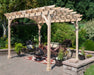 Yard Craft 10x12 Wood Pergola Kit – Natural
