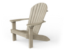 Yard Craft Wood Grain Series Poly Adirondack Chair Comfort For Outdoor