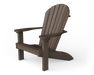 Yard Craft Wood Grain Series Poly Adirondack Chair Comfort For Outdoor