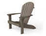 Yard Craft Wood Grain Series Poly Adirondack Chair Comfort For Outdoor