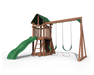 Yard Craft Backyard Hideout Wood Playset For Kids