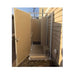 beige_Todd_Pod_Double_outdoor_shower_kit_with_bench_and_towel_bar