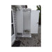 inside_todd_pod_outdoor_shower_kit_with_gray_corner_seat_and_gray_decking